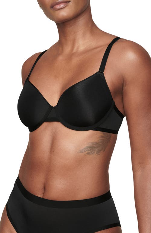 Cuup The Demi Spacer & Mesh Bra In Black