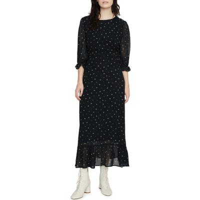 Sanctuary Courtney Modest Midi Dress, Black