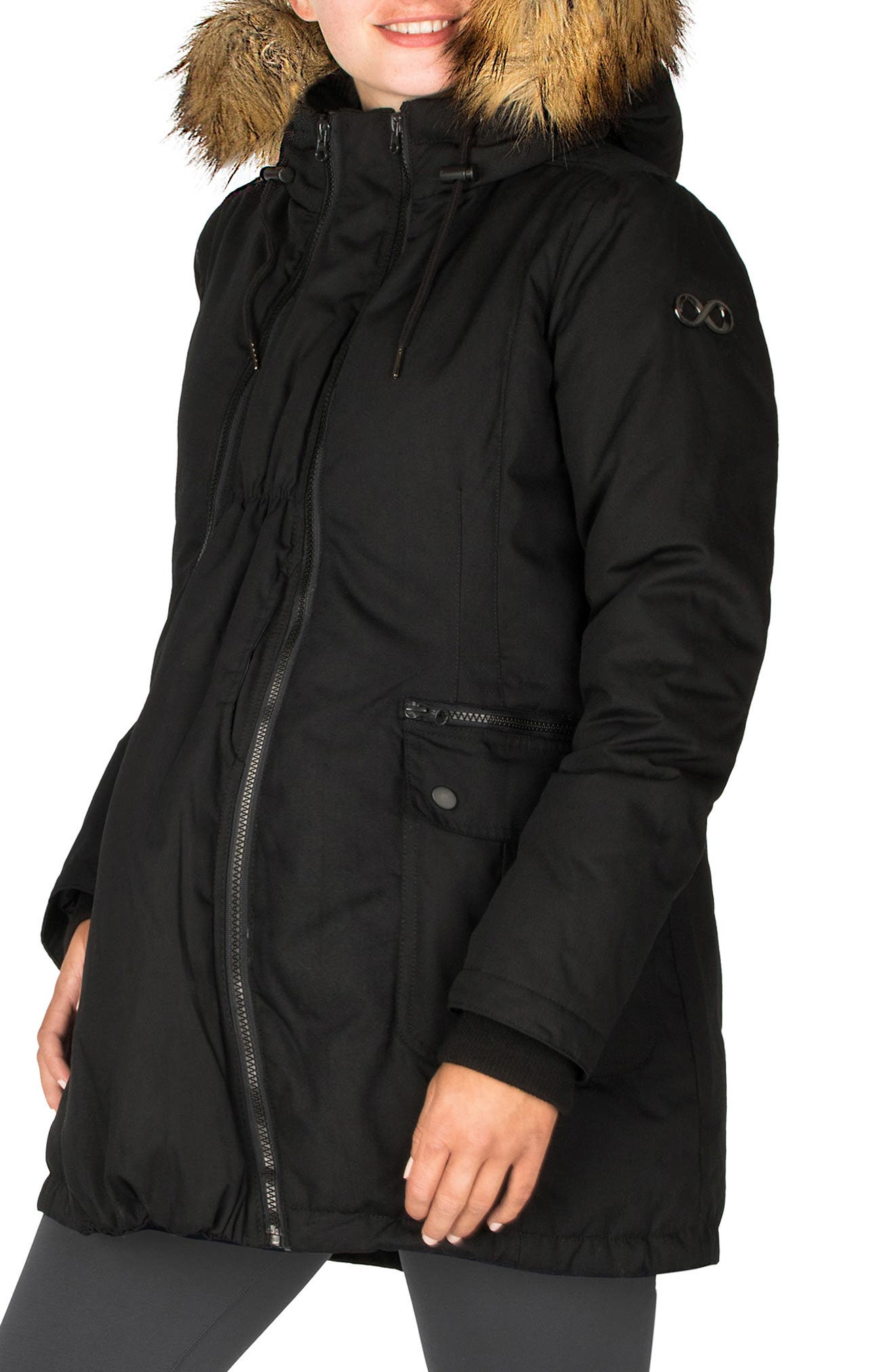 down maternity jacket