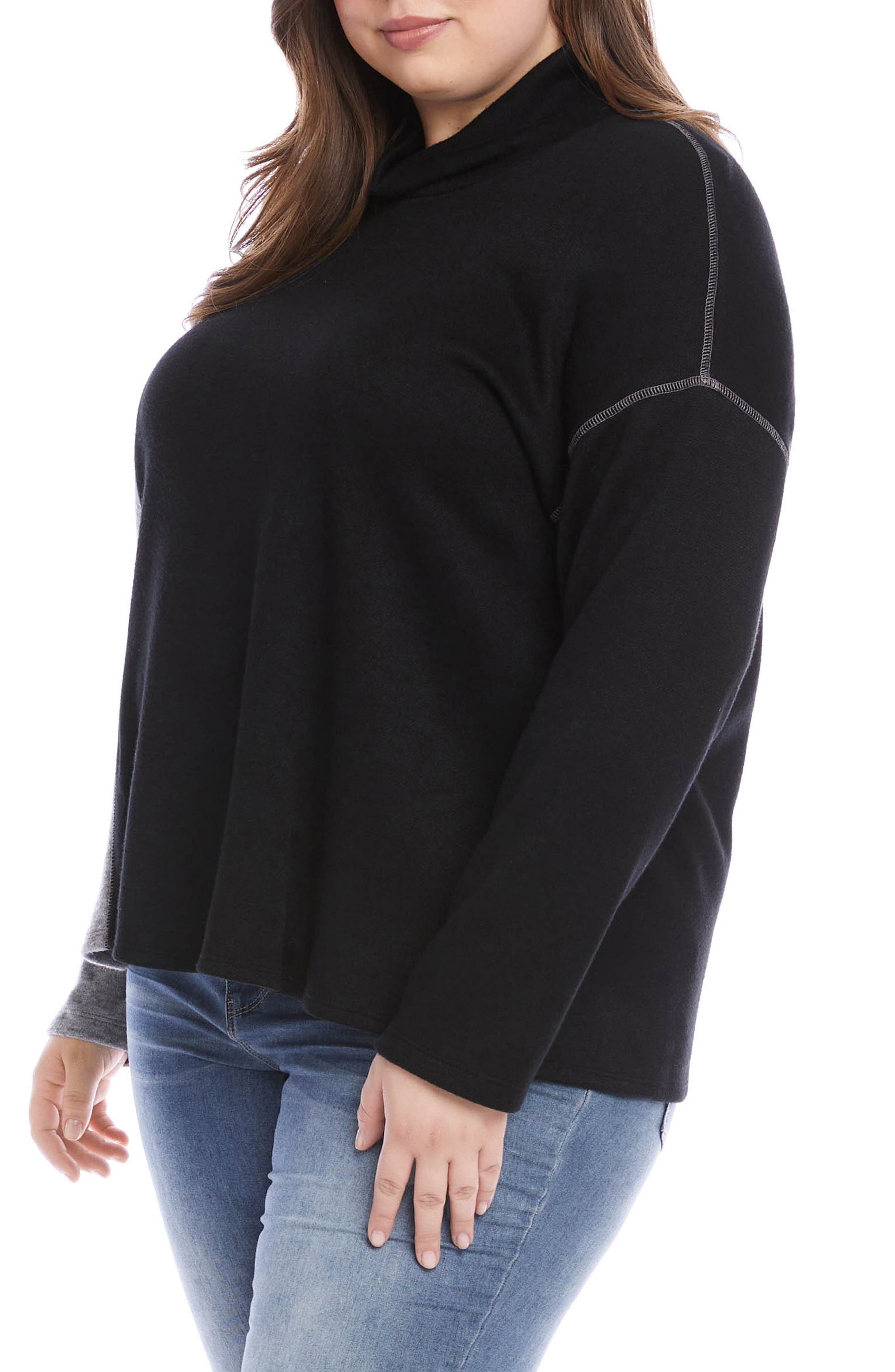 Karen Kane Colorblock Turtleneck 