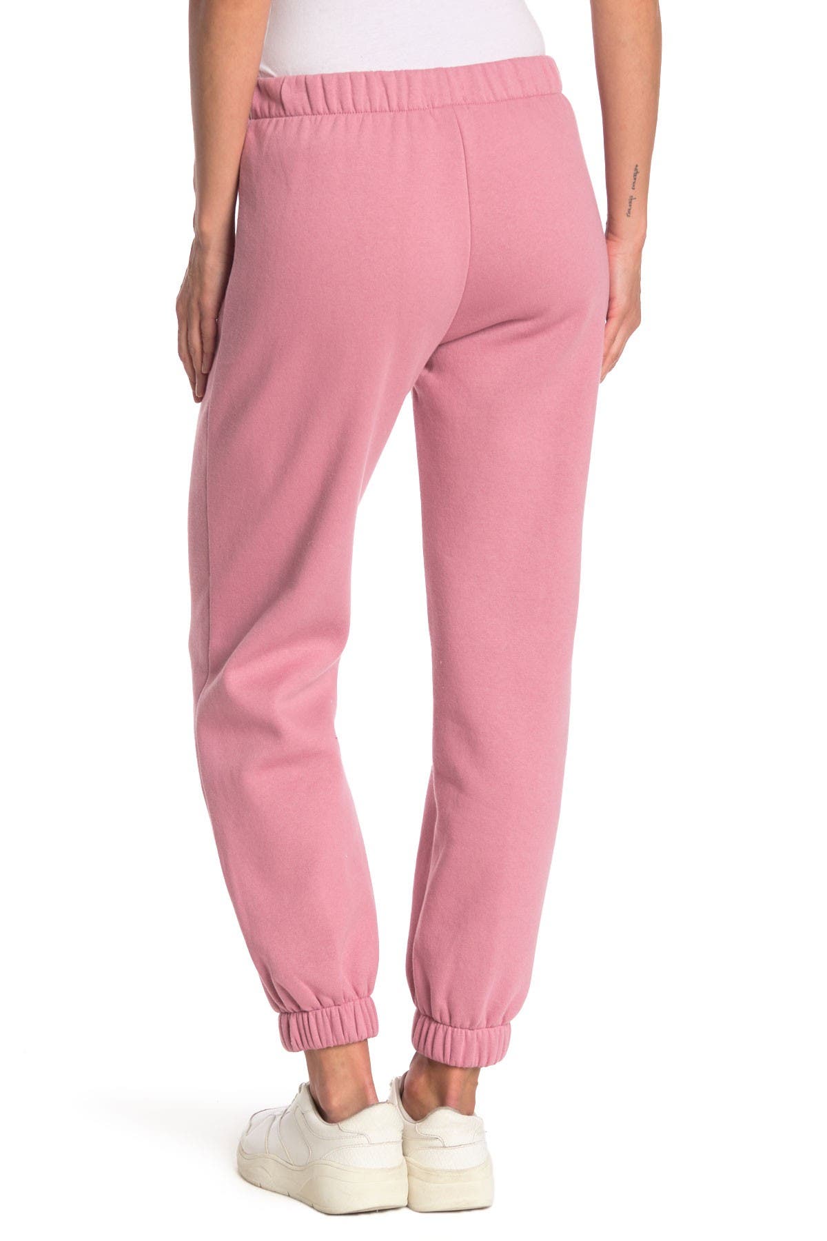 Abound Fleece Sweatpants In Pink Foxglove