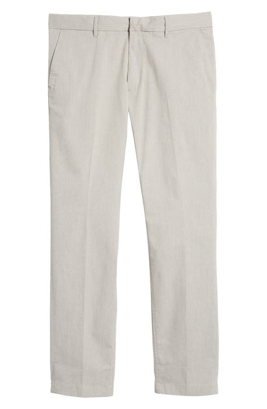NORDSTROM ATHLETIC FIT COOLMAX® FLAT FRONT PERFORMANCE CHINO PANTS