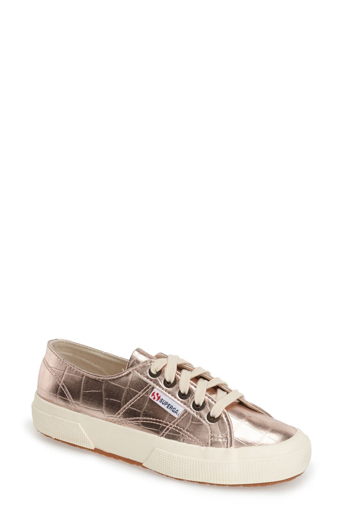 superga cotu metallic sneaker