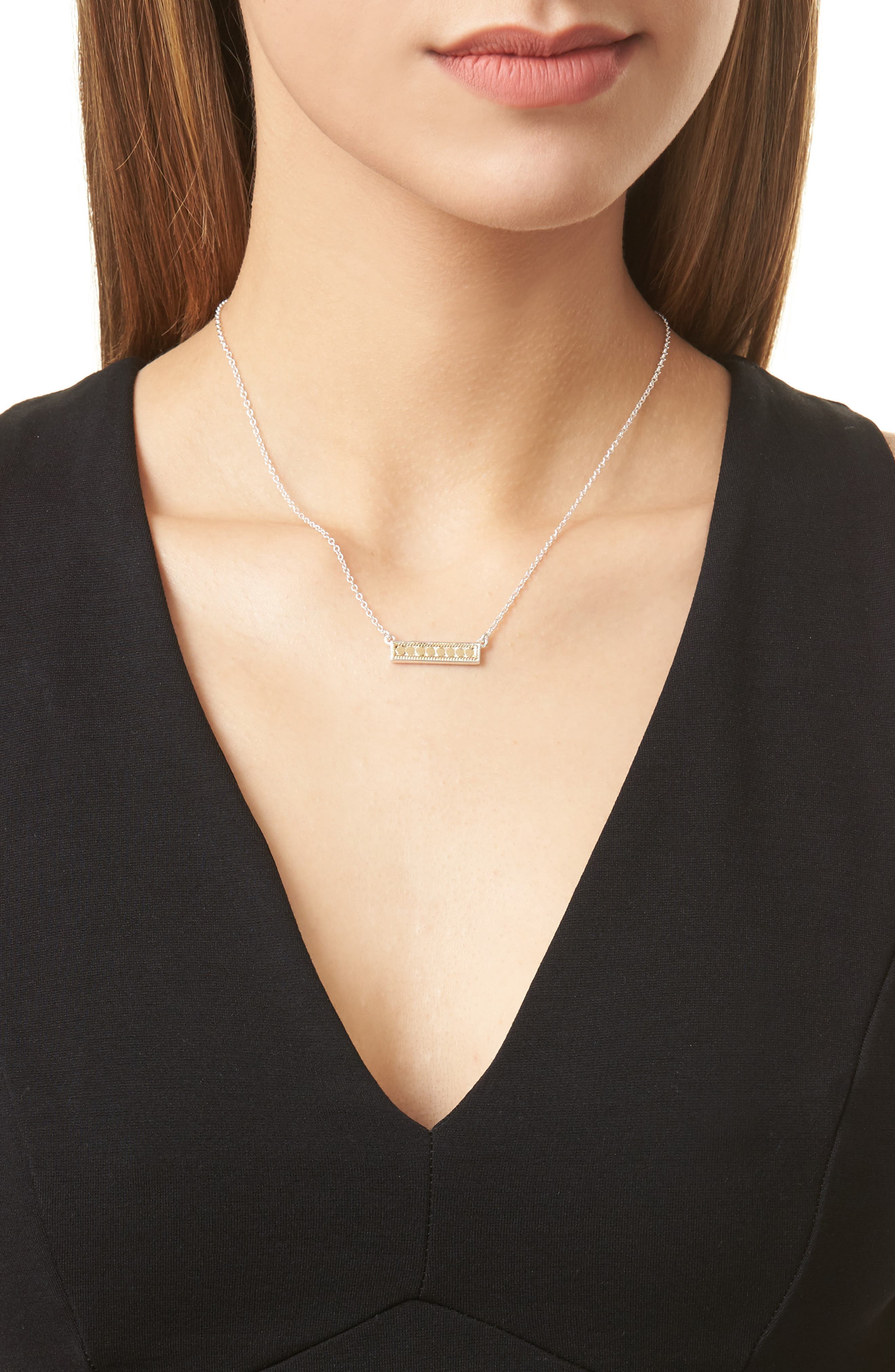 Anna Beck Reversible Bar Necklace 