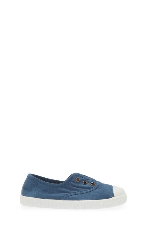 Mini Boden Kids' Laceless Sneaker In College Navy
