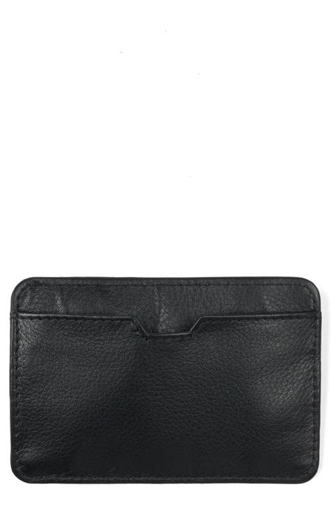 Pull-Up Leather Card Case