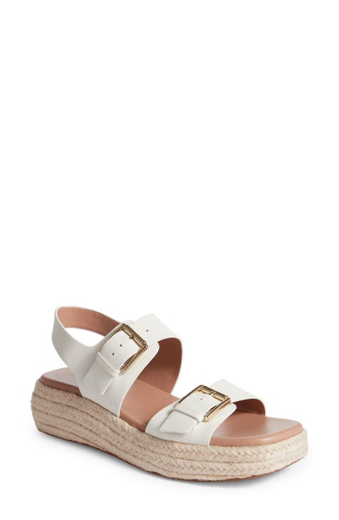 leather platform sandals Nordstrom