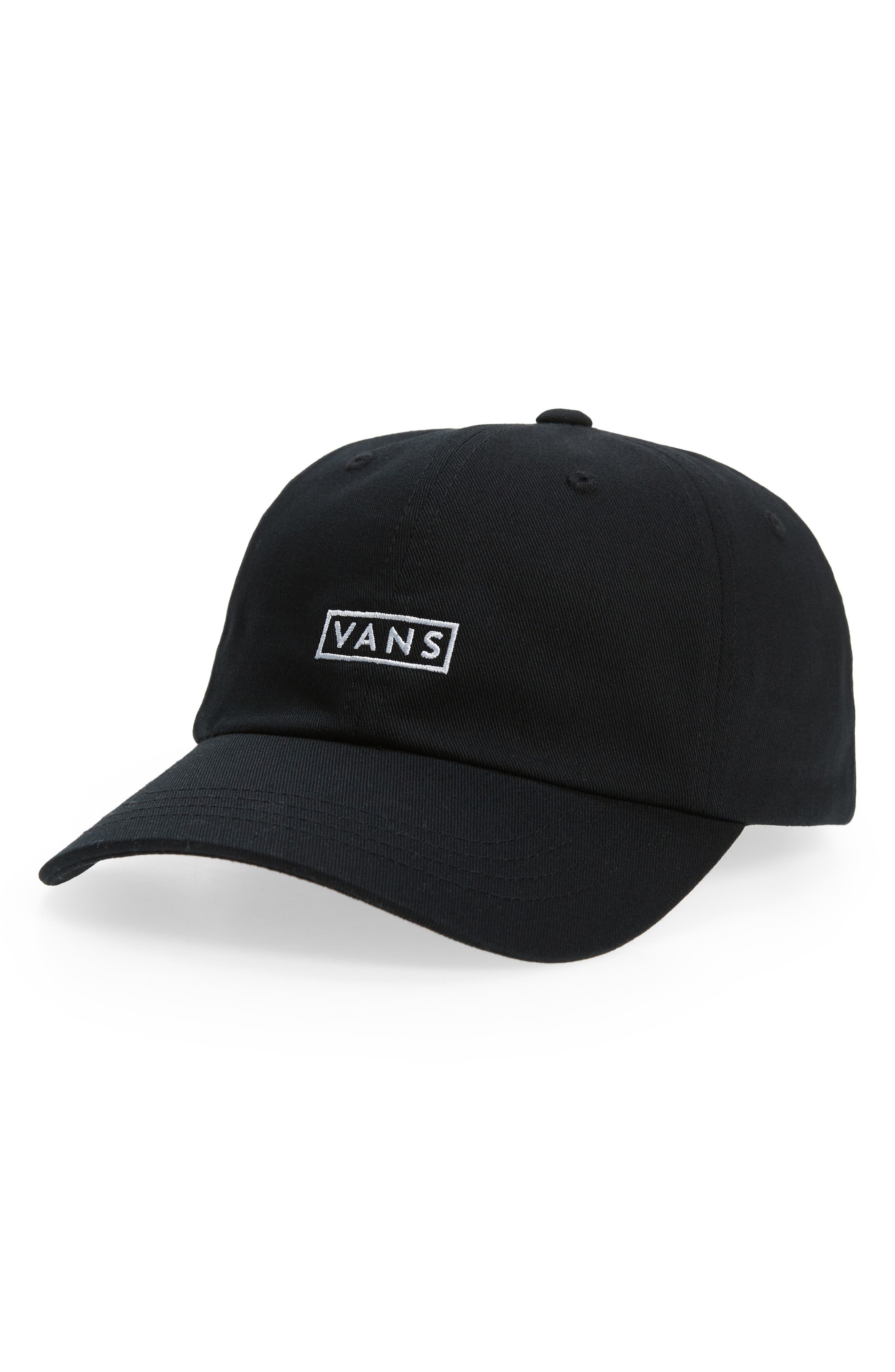 black vans hats