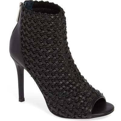 Charles By Charles David Reece Open Toe Bootie, Black