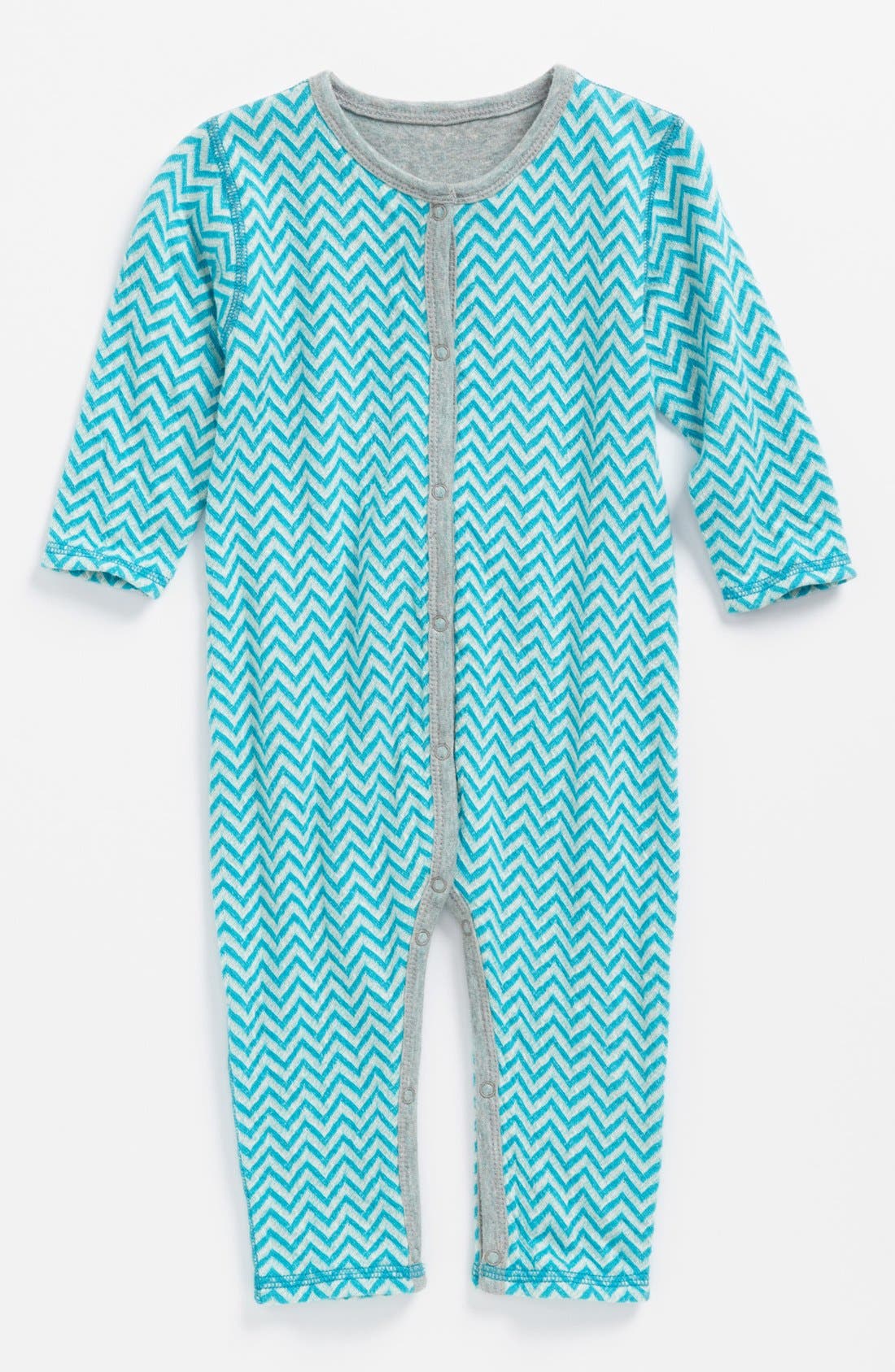 Stem Baby Print Organic Cotton Romper (Baby Girls) Nordstrom