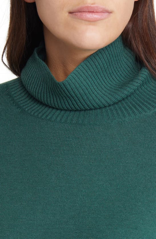 Shop Treasure & Bond Turtleneck Sweater In Green Trekking