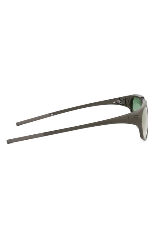 Tag Heuer Line 55mm Gradient Geometric Sunglasses In Light Brown/gradient Green