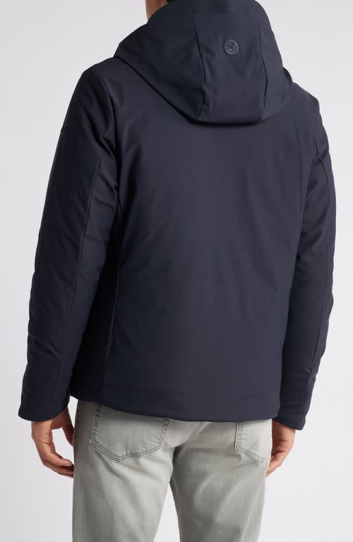 Save The Duck Sabal Hooded Jacket In Blue Black