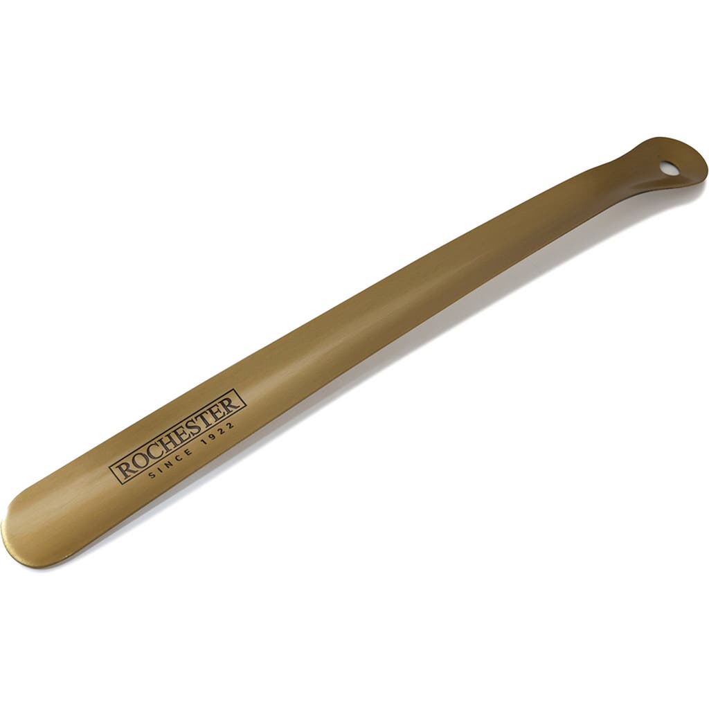 Rochester Metal Shoe Horn In Gold
