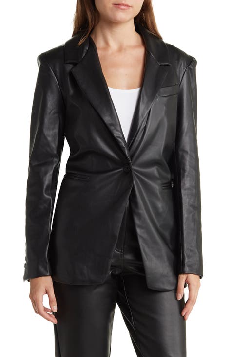 Women's Leather & Faux Leather Jackets | Nordstrom Rack