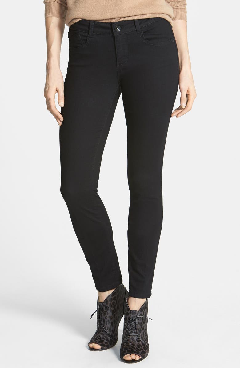 Wit & Wisdom Lightweight Stretch Skinny Jeans (Black) (Nordstrom ...