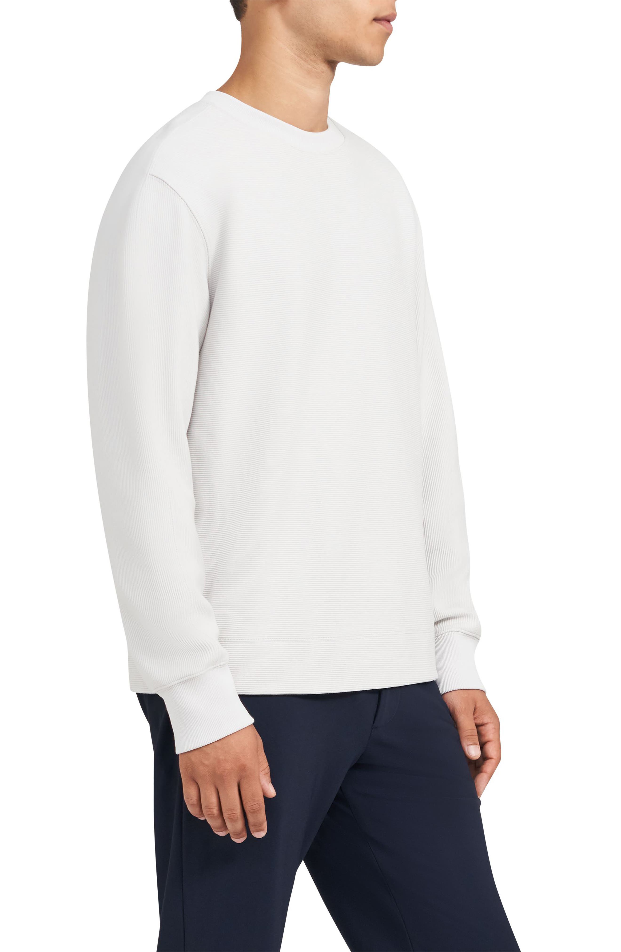 Theory Men's Studio Crewneck Sweater - Glacier - Size Medium