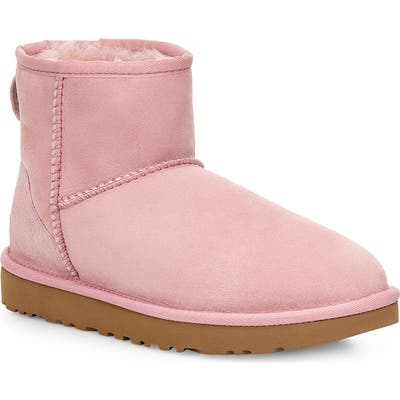 UGG Classic Mini Ii Genuine Shearling Lined Boot, Pink