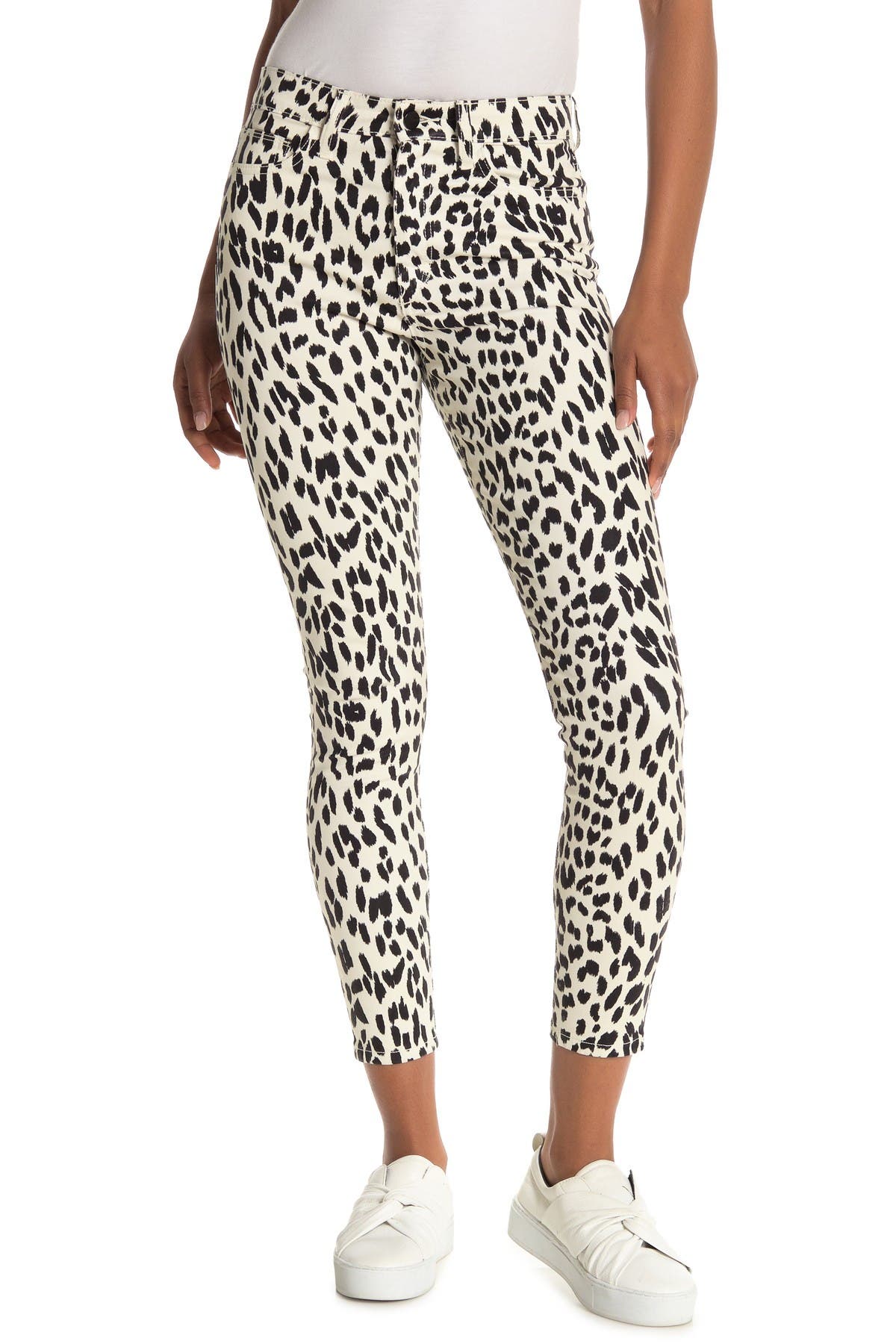 jeans leopard print
