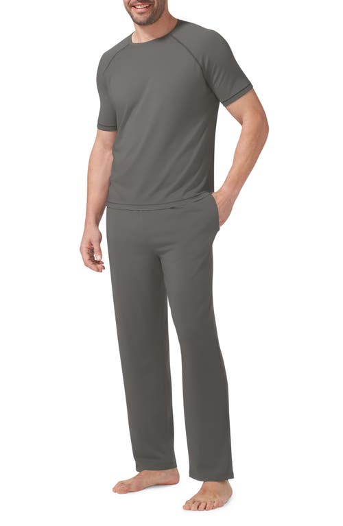 Tommy John Men's Essential Knit Pajamas in Pewter at Nordstrom, Size Medium