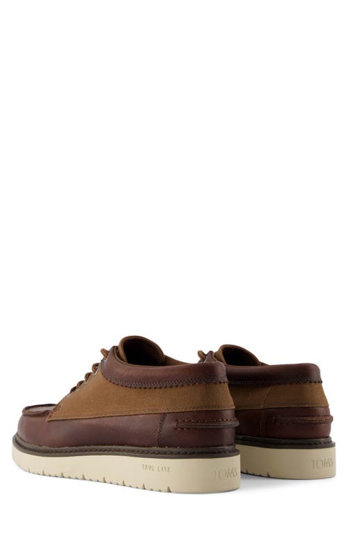 Shop Toms Trvl Lite Forrest Chukka Sneaker In Dark Brown