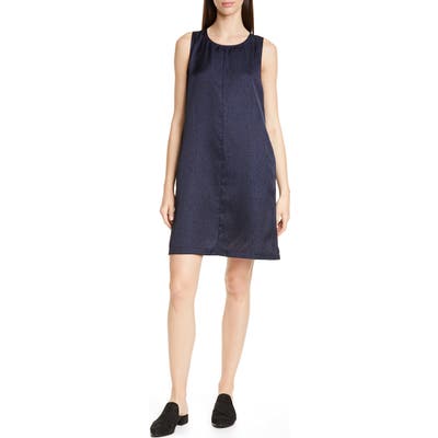 Eileen Fisher Shift Dress, Blue