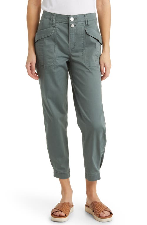 Wit & Wisdom 'Ab'Solution Skyrise Double Button Pants in Blue Spruce
