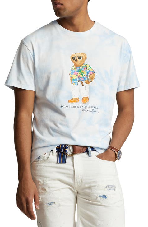 Polo Bear Tie Dye Graphic T-Shirt