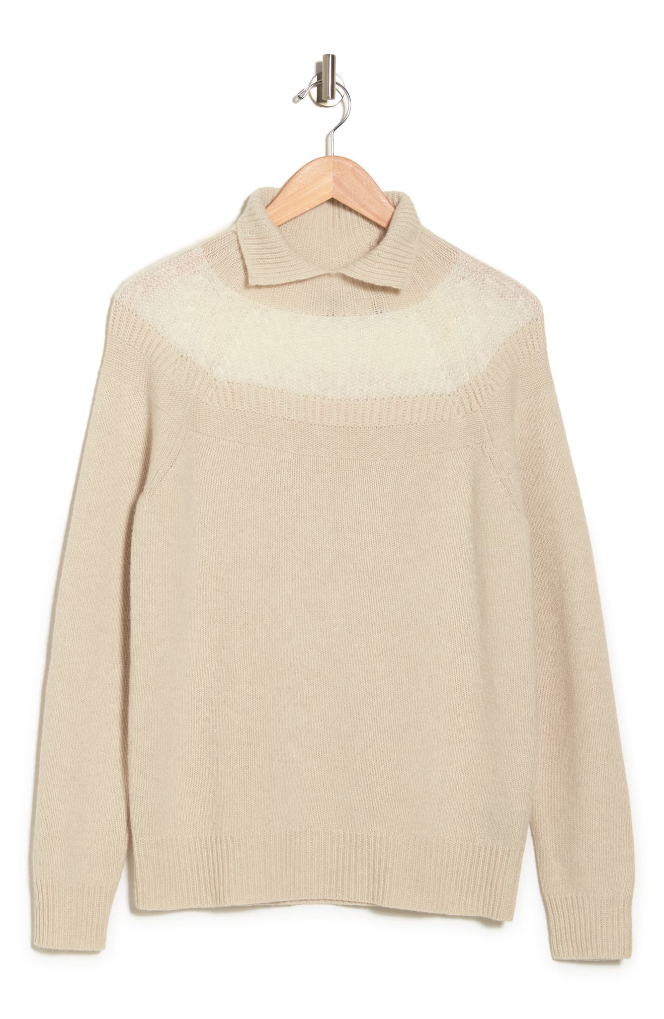 Theory Collared Wool Blend Sweater 