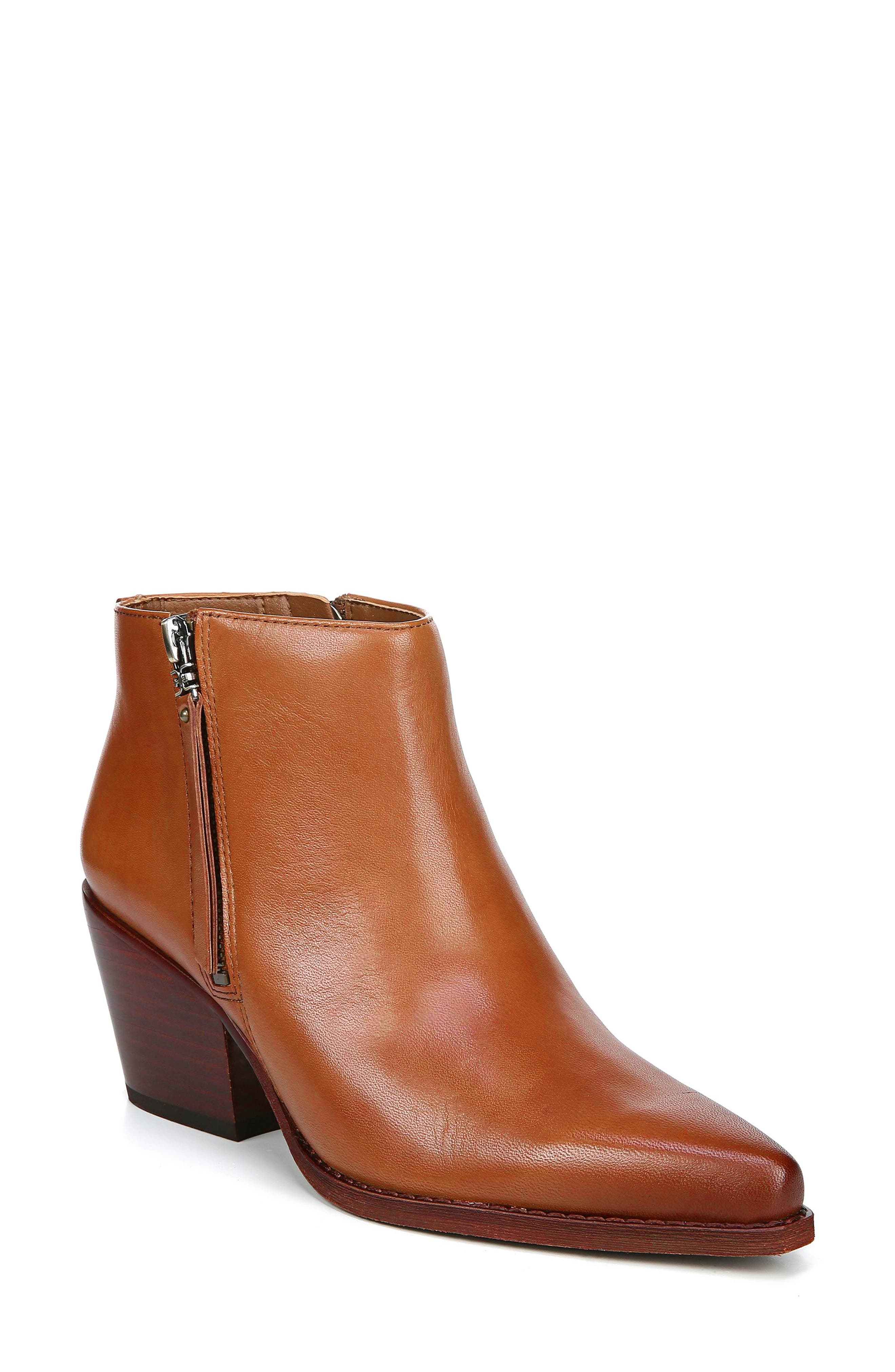 walden genuine calf hair bootie