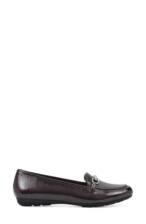 Cliffs By White Mountain Glowing Bit Loafer In Burgundy Patent