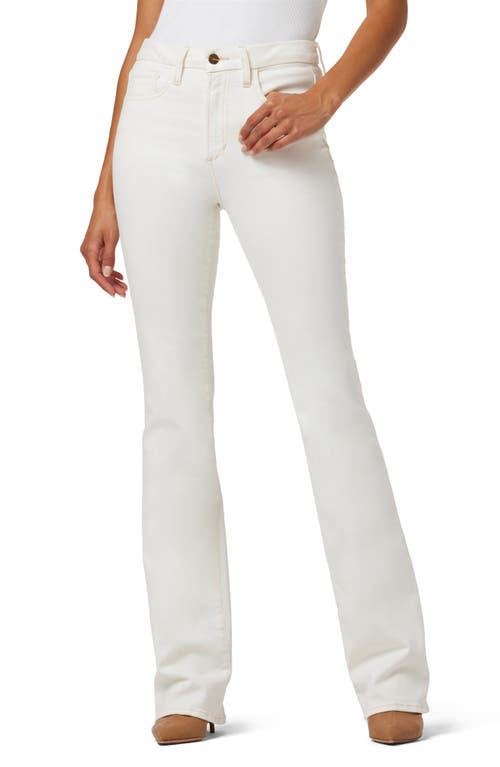 The Hi Honey Curvy High Waist Bootcut Jeans in Milk