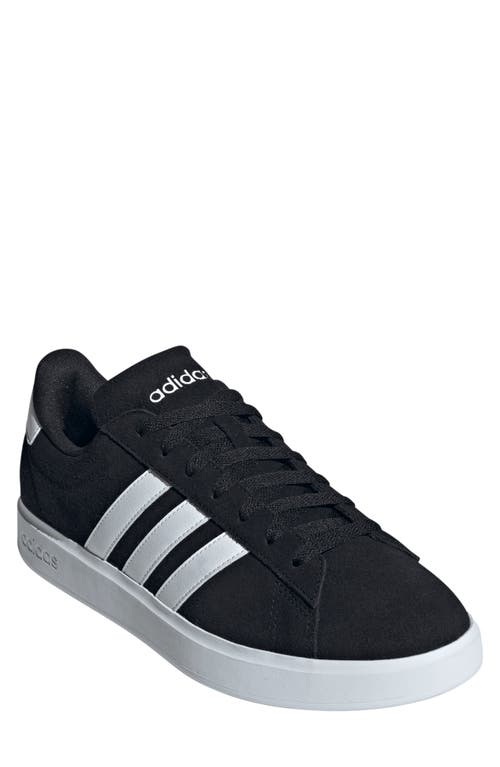 Grand Court 2.0 Sneaker in Black/White/Core Black