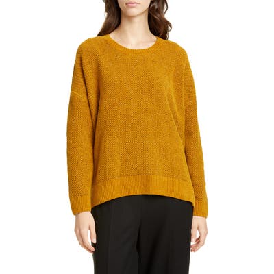 Eileen Fisher Crewneck Organic Cotton Sweater
