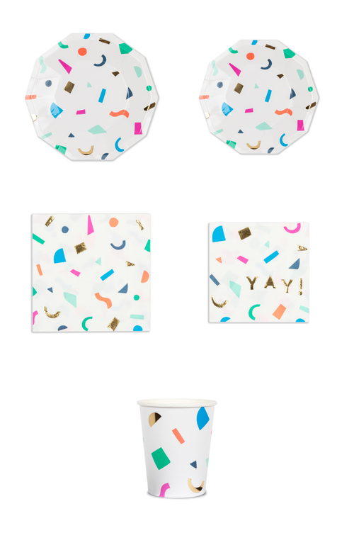 Shop Daydream Society Girl Themed Party Packages In Confetti Birthday