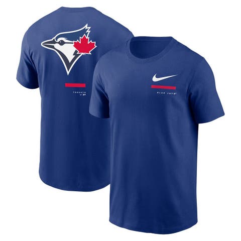 Men's Toronto Blue Jays Nike White Practice Performance T-Shirt