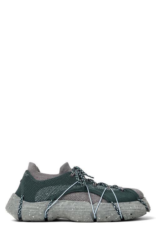 Shop Camper Roku Sneaker In Green And Grey