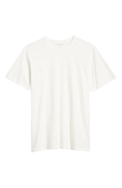 AG Bryce Crewneck T-Shirt Pearl White at Nordstrom,