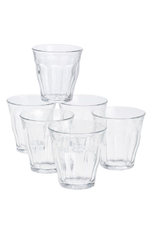 EAN 3550190001808 product image for Duralex USA Picardie Clear Set of 6 Tempered Glass French Tumblers at Nordstrom | upcitemdb.com