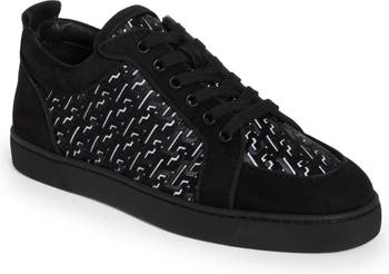 Christian Louboutin Rantulow Leather Sneaker in Black for Men