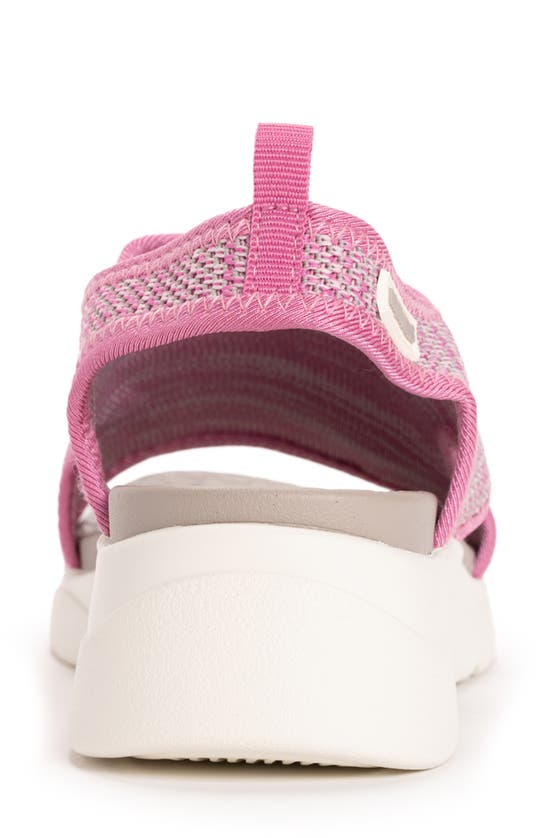 Shop Muk Luks Zahara Sandal In Pink Marl