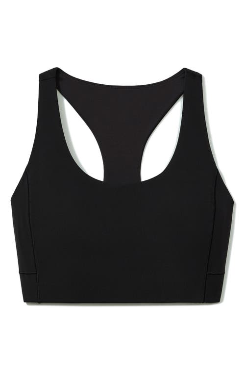 Shop Rhone Revive Longline Sports Bra In Black