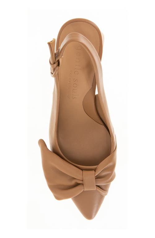 GENTLE SOULS BY KENNETH COLE GENTLE SOULS DIANA SLINGBACK POINTED TOE PUMP 