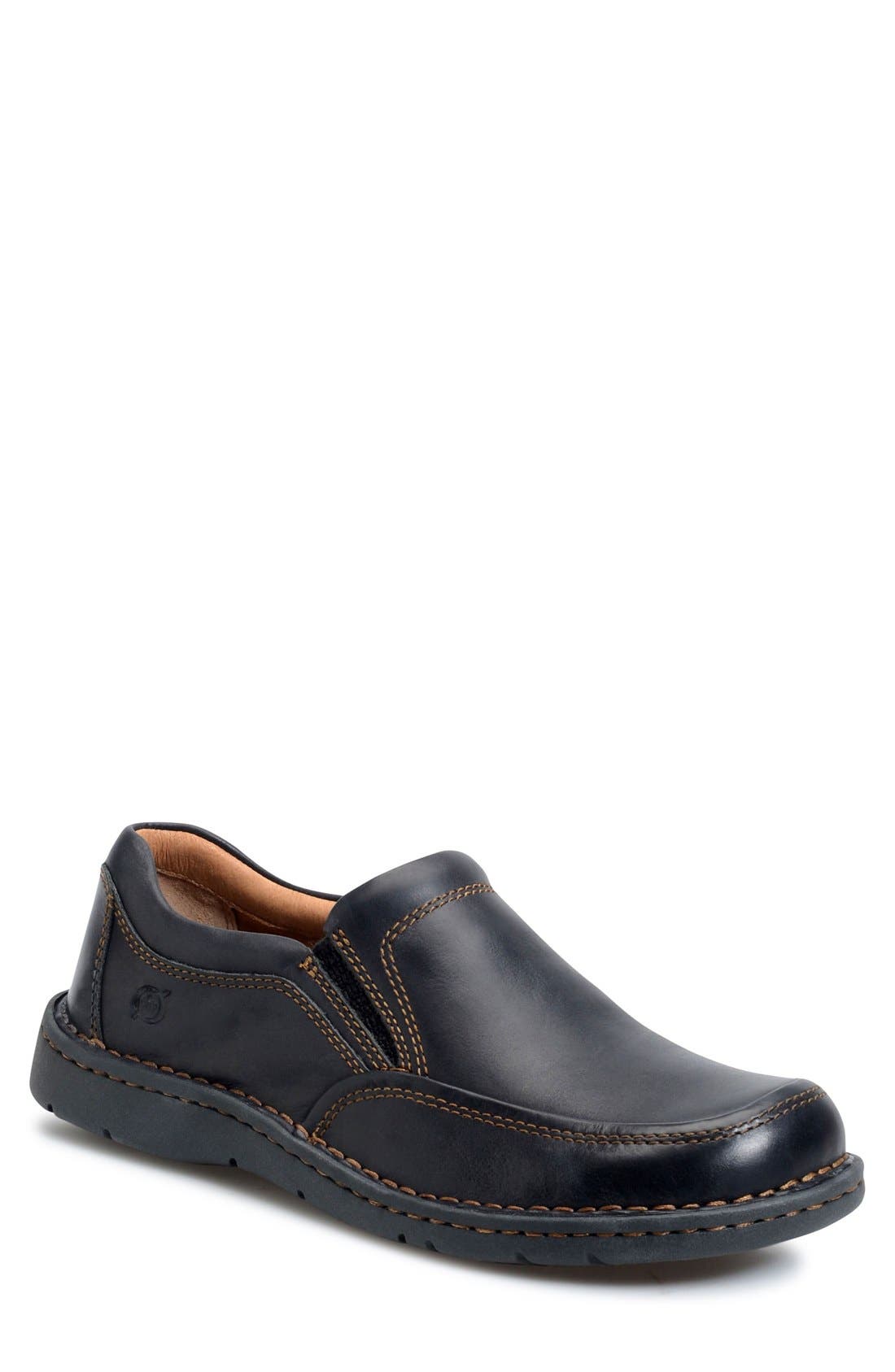born leather slip on shoes