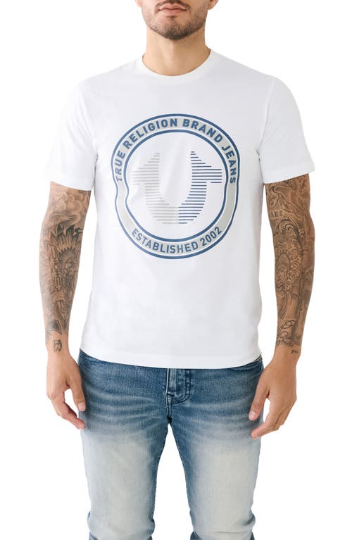 Strike Graphic T-Shirt in Optic White