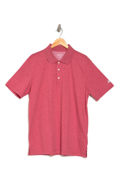 Shop Brooks Brothers Cotton Golf Polo In Red