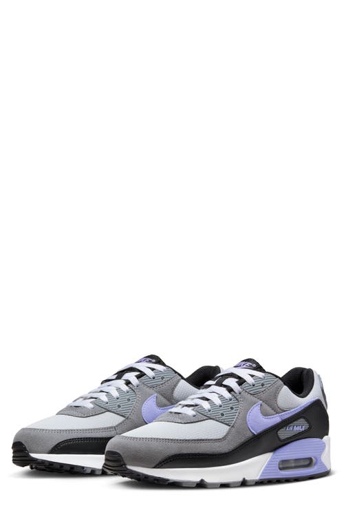 Nike Air Max 90 Sneaker in Photon Dust/Light Thistle at Nordstrom, Size 8