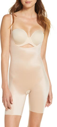 SPANX® Thinstincts® 2.0 Open Bust Mid-Thigh Bodysuit