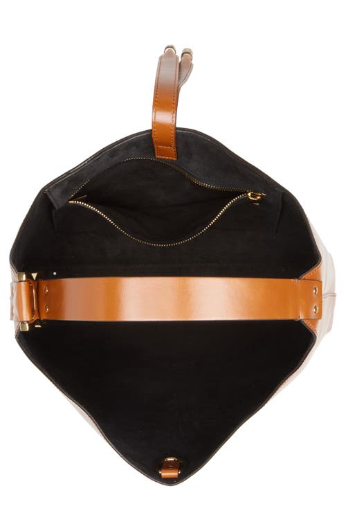 Chloé Womens Chloe Marcie Small Logo-debossed Leather Shoulder Bag In 26m Clay Brown