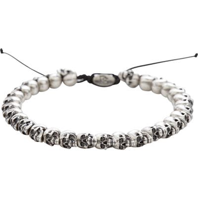 Degs & Sal Skull Bead Bracelet